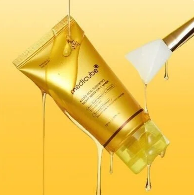 MEDICUBE TURMERIC NIGHT WRAPPING MASK