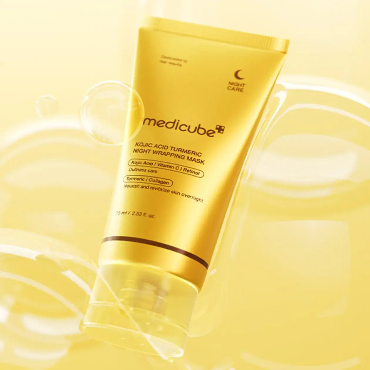 MEDICUBE TURMERIC NIGHT WRAPPING MASK