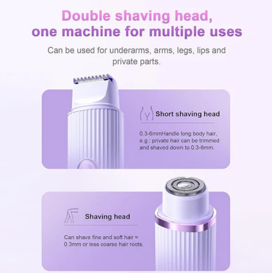 DOUBLE HEAD ELECTRIC SHAVER