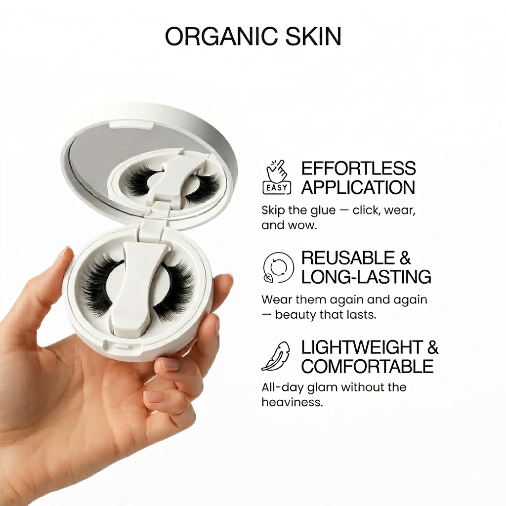 KOREAN MAGNETIC EYELASHES
