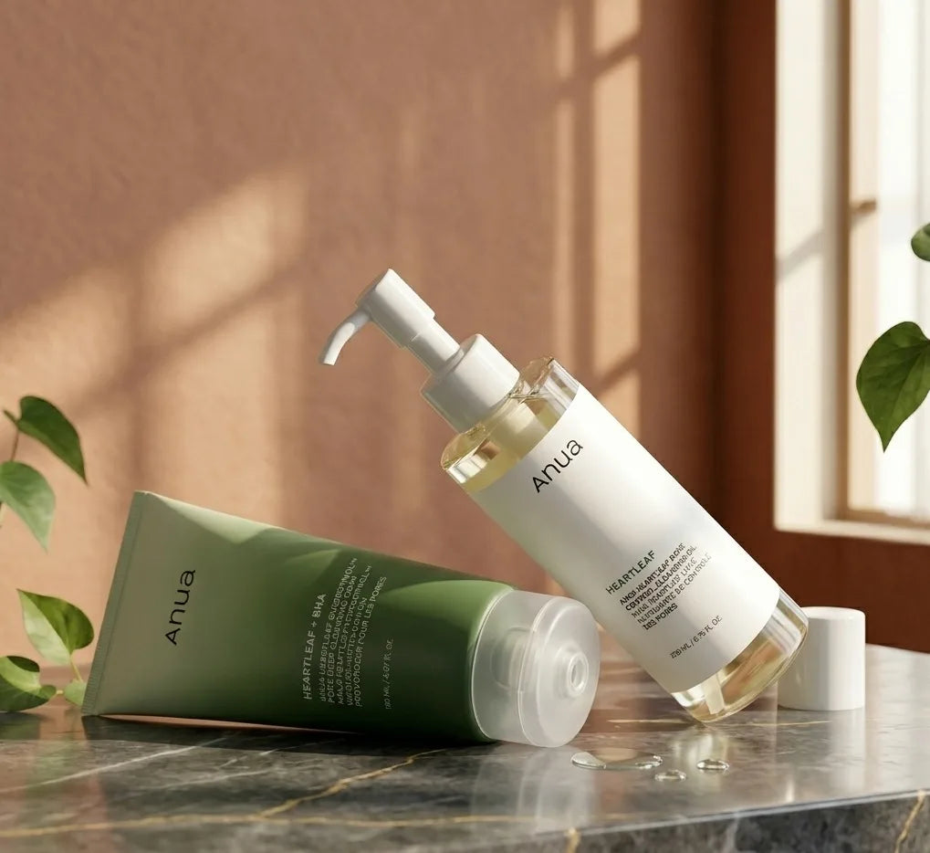 ANUA HEARTLEAF DOUBLE CLEANSING BUNDLE