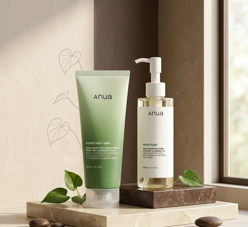 ANUA HEARTLEAF DOUBLE CLEANSING BUNDLE